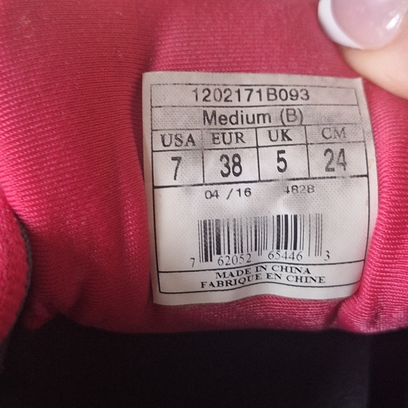 Brooks GLYCERIN 14 Running Shoes Gray And Pink 3D Stretch Print WOMEN Size 7BBro - Picture 4 of 10